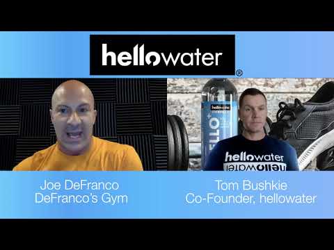 Sustainable weight loss conversation with Joe DeFranco - video from Hellowater