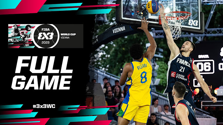 Brazil 🇧🇷 vs France 🇫🇷 | Men | Full Game | FIBA 3x3 World Cup 2023 | 3x3 Basketball