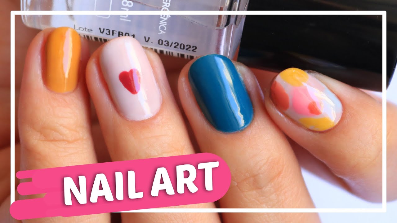 Unhas decoradas do Pinterest - unhas decoradas simples para iniciantes - Vício de Menina Unhas decoradas do Pinterest - unhas decoradas simples para iniciantes - Vício de Menina