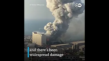 Beirut Explosion Multi Angle Footage DW News 