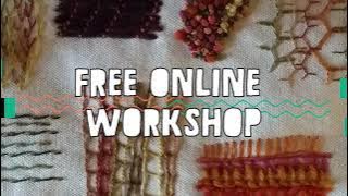 Free Online Textiles Workshop