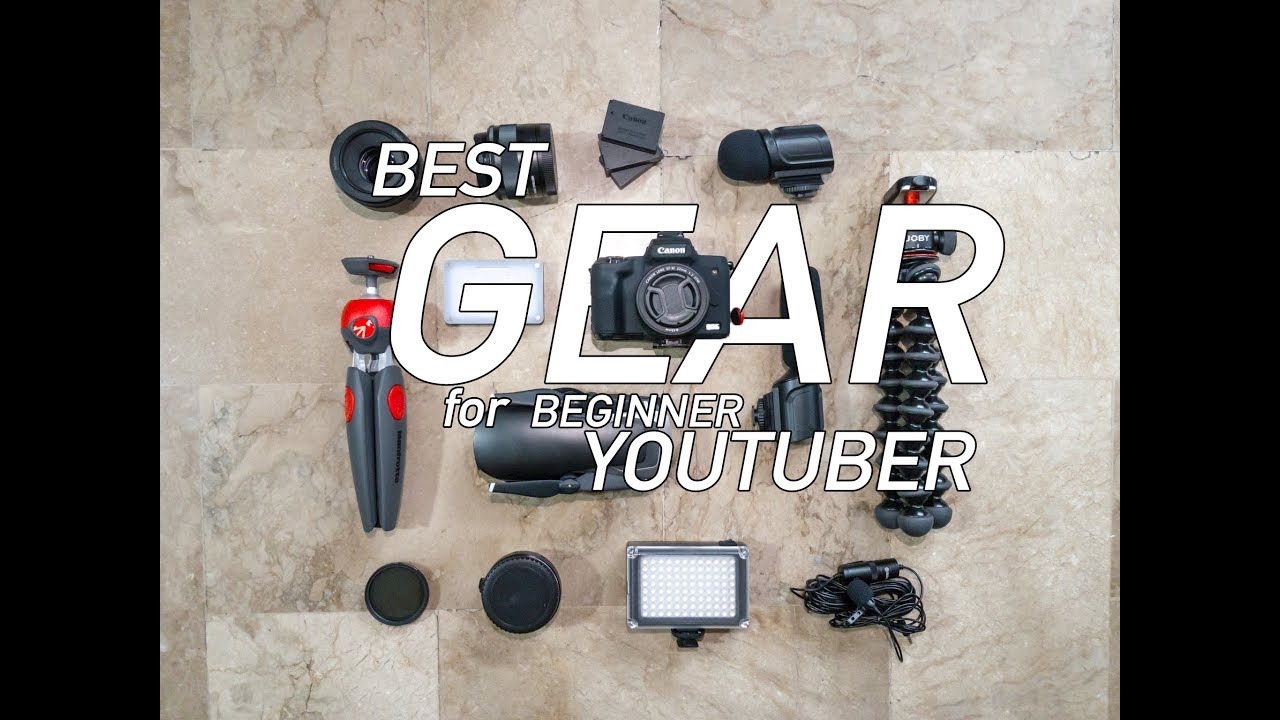 My FILMING Gears and Accessories (GREAT for YOUTUBE BEGINNERS) YouTube