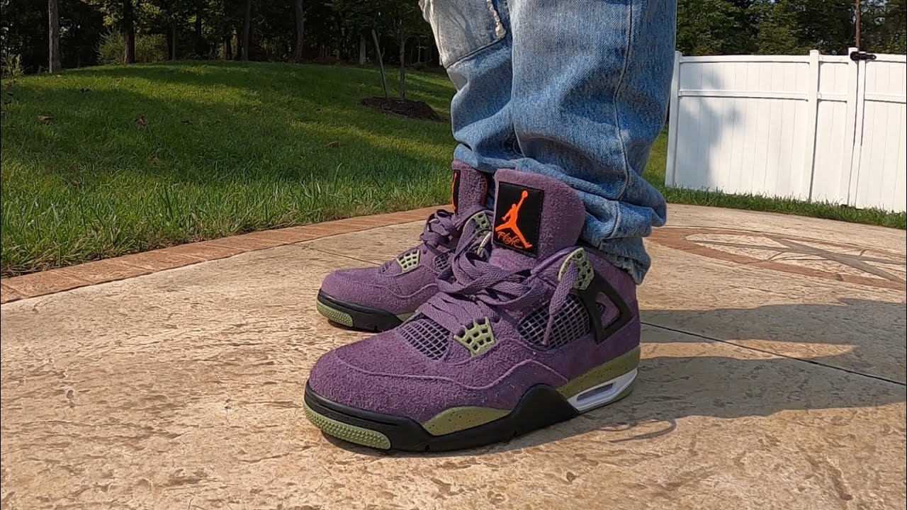 Air Jordan 4 Canyon Purple