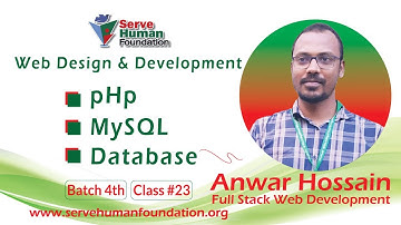 PHP | MySQL & Database | Web Development | Freelancing Bangla Tutorial | Batch 4th | Class #23