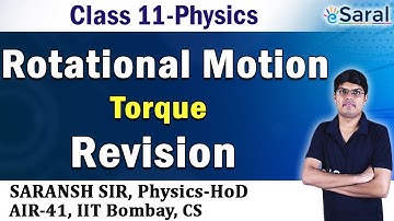 Rotational Motion Revision PART2- Physics Class 11, JEE, NEET