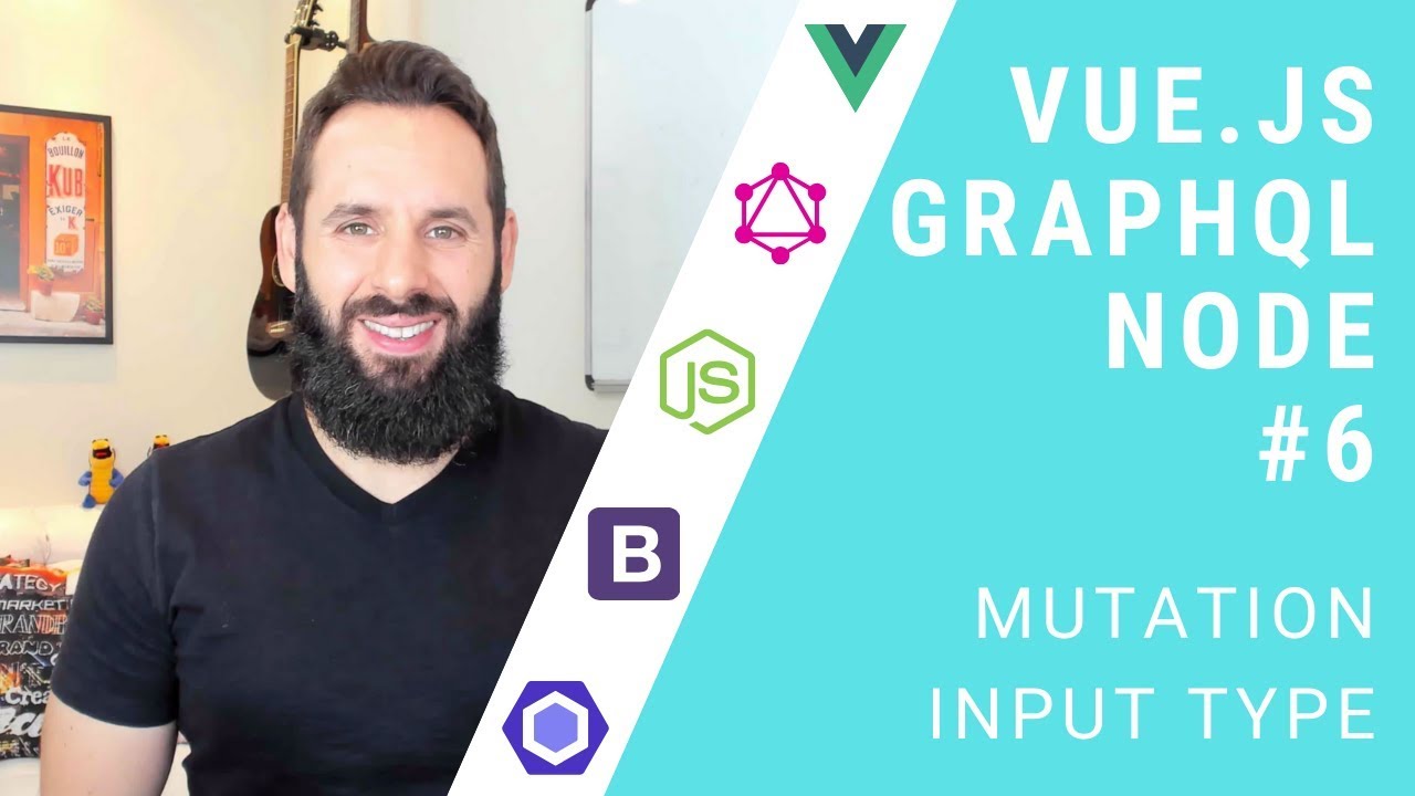 Vue.js, GraphQL e Node #6 - Mutation e Input Type (FullStack JS) - YouTube