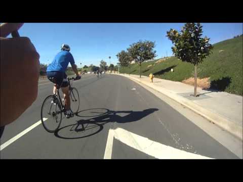 Road Cycling near the Beach in California - GoPro HD