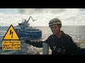 Guy amazed by the engineering of an offshore wind farm  guy martin