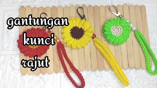 crochet tutorial / how to make the latest crochet keychain