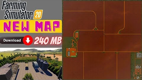 Big Feild New map mod in Fs 20 | New map link download | #timelapse#newmapmod#fs20mods |