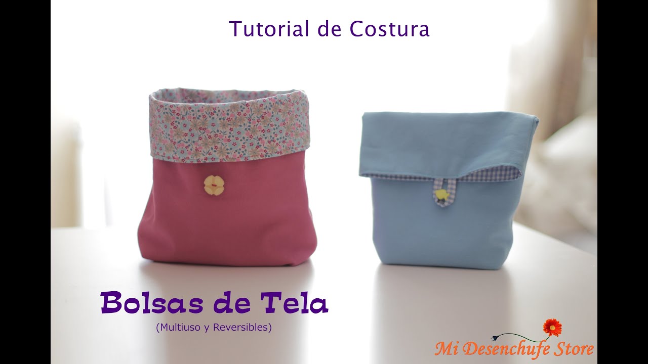 Cómo hacer bolsitas de tela sin coser  Hacer bolsas de tela, Bolsas de  regalo de tela, Regalos de tela