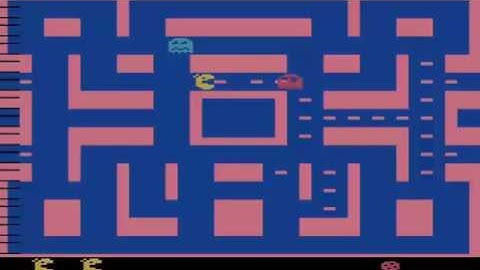 ATARI 2600 Ms Pac Man Speed Up Ms  PacMan Hack 2006 Dennis Debro PAL HOMEBREW