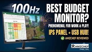 Amazon Basics 100Hz Monitor Review: Best Budget Work & Gaming Display