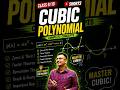 Cubic Polynomial Class 10th | Polynomials Trick | Part-9 #ytshorts #maths #class10 #shortsfeed