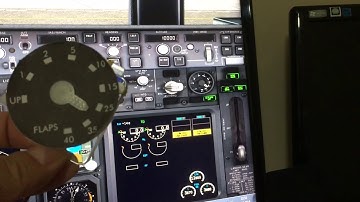 D.I.Y PMDG 737 Flaps Gauge Test