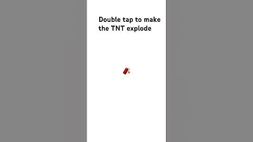 Double tap to make the TNT explode #music #song
