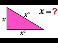 Can You Solve For X The Golden Ratio Math Maths Geometry Can You Solve For X The Golden Ratio Math Maths Geometry