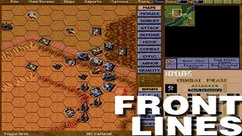 Front Lines (DOS, 1994) Retro Review from Interactive Entertainment Magazine