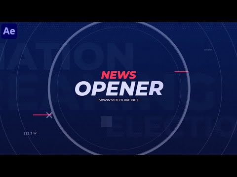 News Intro Opener Ae Templates