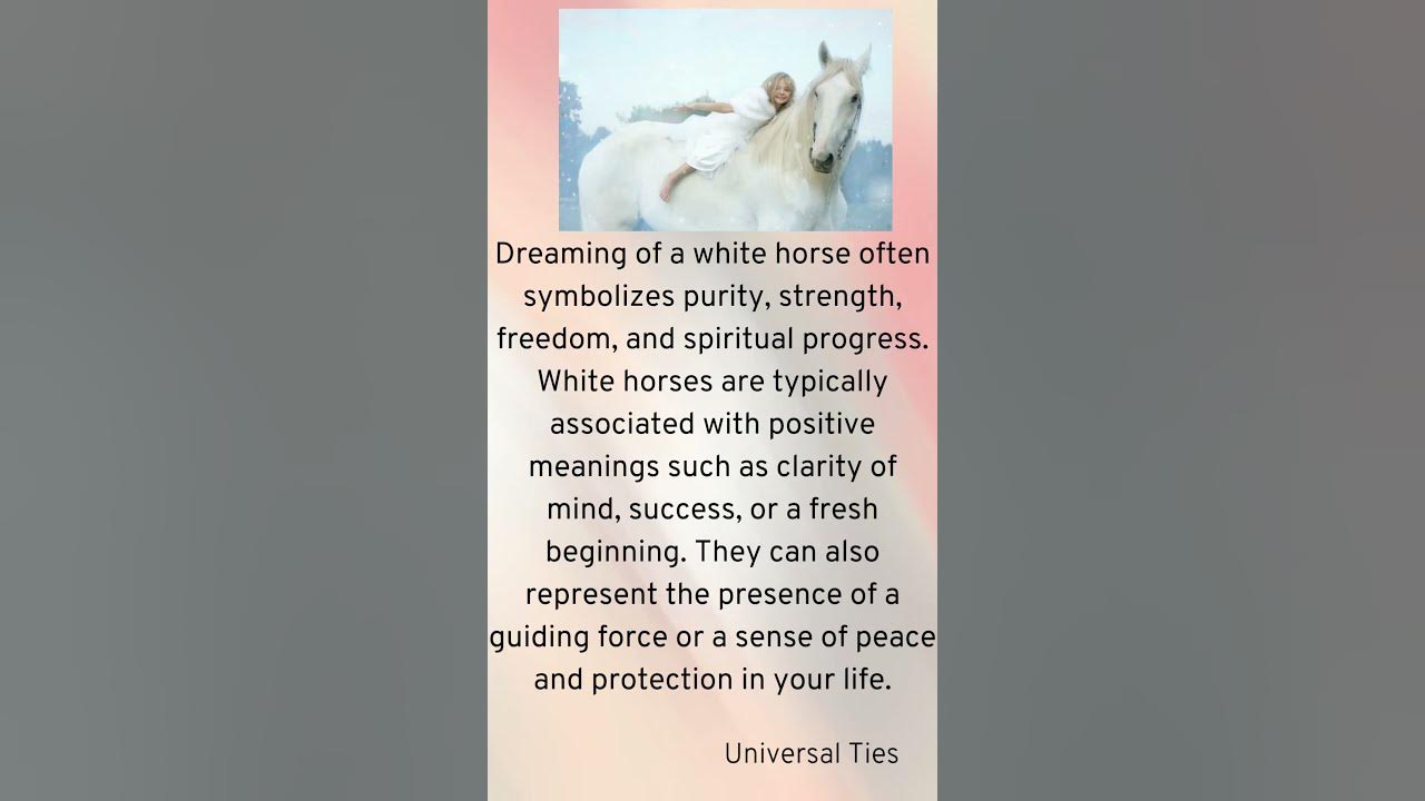 π¦ Sign of Dream horse form universe...#universe #angelicenergy #whitehorse π¦ Sign of Dream horse form universe...#universe #angelicenergy #whitehorse