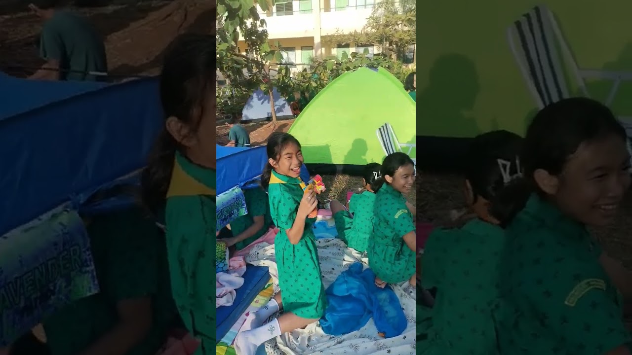 Rianne's 1st camping 