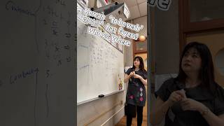 WHO vs. WHERE in Korean🇰🇷 The key is in the particles!🔑 #korean #shorts