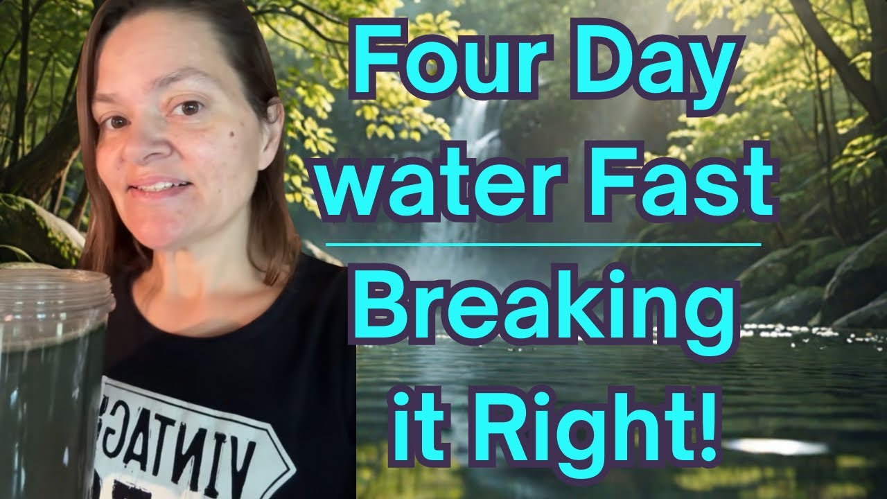 4-Day Water Fast: Escaping Holiday Overload and Stinking Thinking 