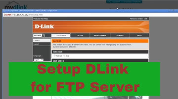 Karl Memo - Set Up DLink Cloud Camera for FTP