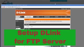 Karl Memo - Set Up DLink Cloud Camera for FTP Karl Memo - Set Up DLink Cloud Camera for FTP