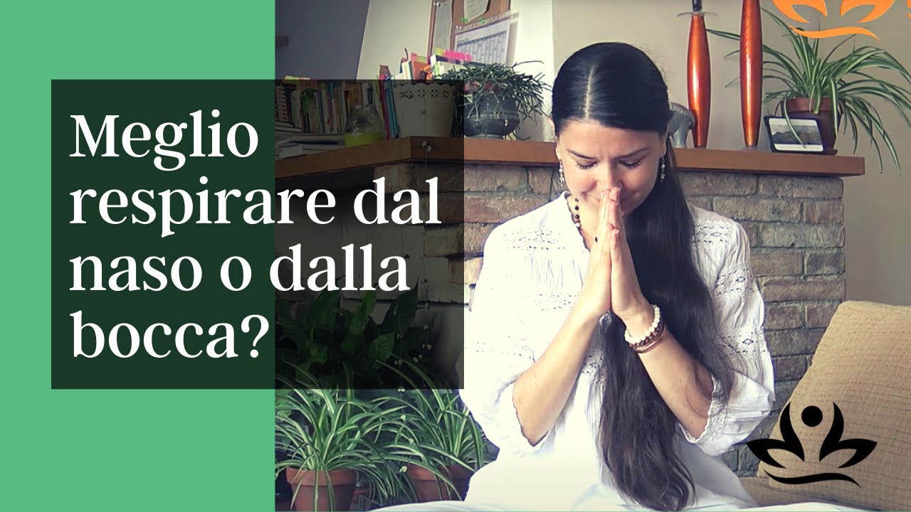 Non Riesco A Respirare Dal Naso Meglio respirare dal naso o dalla bocca? - YouTube