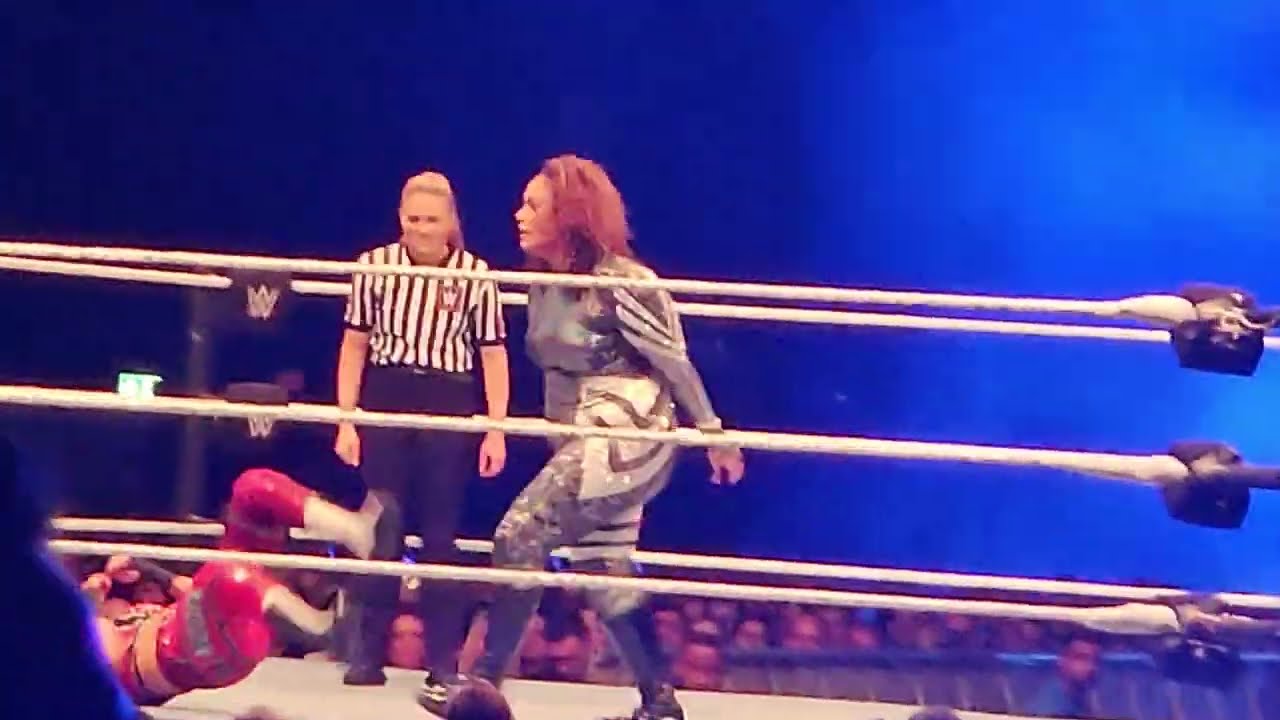 Nia Jax Beating the Hell out of Bayley (Spanking) in Oberhausen Germany