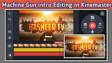 How to Make Machine Gun Shooting intro in Mobile Phone || How to Make Channel intro
