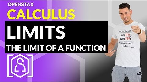 The Limit of a Function (OpenStax Calculus Tutorial)