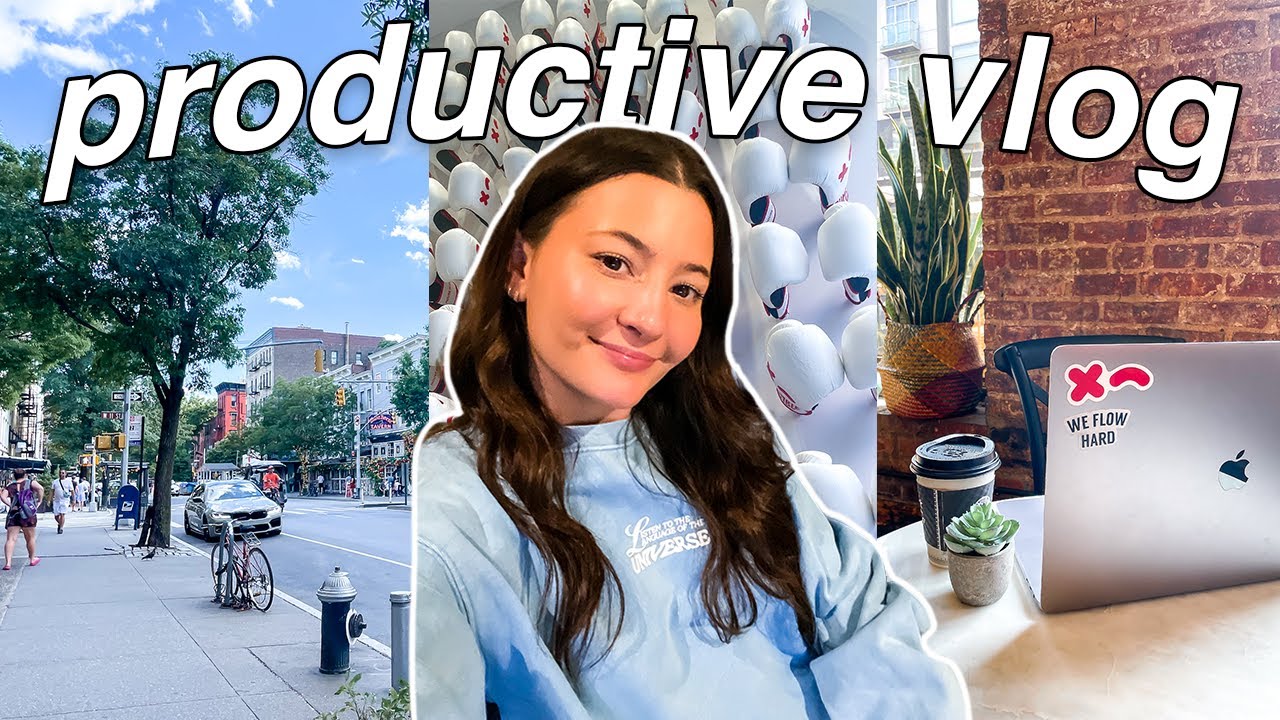 a *REALISTIC* day in my life juggling side hustles in nyc YouTube