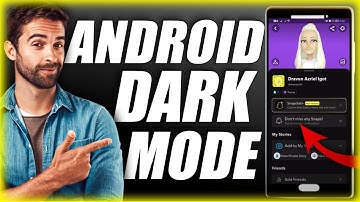 How To Get Dark Mode On Snapchat In Android - 2023(REALLY WORKS)