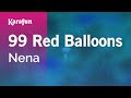 99 red balloons  nena  karaoke version  karafun