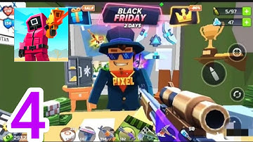 PIXEL COMBAT:ZOMBIE STRIKE NEW UPDATE NEW INTERFACE CHAPTER 4 GAMEPLAY WALKTHROUGH WAIT FOR MID 😱😱