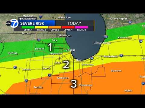 LIVE radar, weather updates as storms move through Chicago area - YouTube