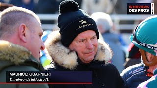 MAURICIO GUARNIERI | ENTRAÎNEUR DE INKIOSTRO | QUINTÉ DU JEUDI 25 AVRIL À PARISLONGCHAMP