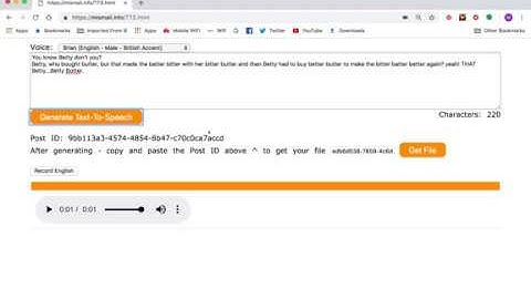 3 minute demo of AWS Polly & Google webkitSpeechRecognition