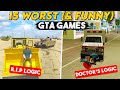 15 *NONSENSE* THINGS THAT HAPPEN ONLY IN GTA | Ft. @Awesome Genome