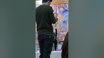 مشاركة القارئ احمد مكي الاسدي في مسابقة حمال الصوت 2024