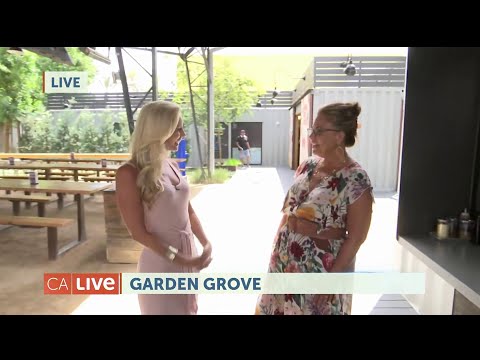 Outdoor Urban Eatery in the Heart of Garden Grove | California Live | NBCLA