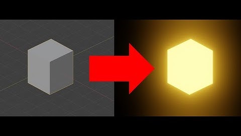 HOW TO CREATE GLOW IN UNDER 1 MINUTE In Blender! | Blender Tutorial