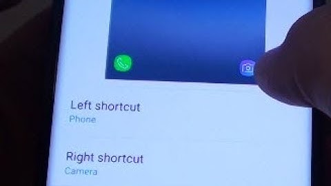 Samsung Galaxy S9: How to Change Lock Screen Left Shortcut to Apps