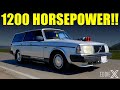 My Friend LS-Swapped A $2000 Volvo!!