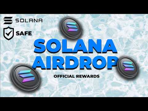 Solana Airdrop 2026 🎁 | Claim FREE +15 $SOL Now! | New Crypto Airdrop | Full Tutorial & Guide
