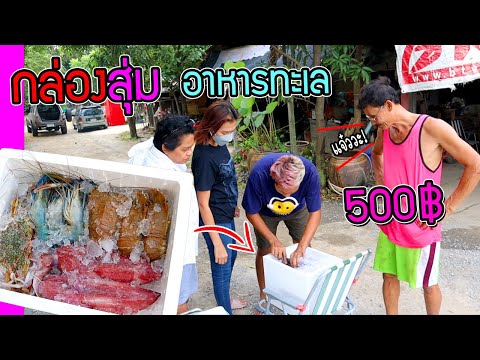 สั่งกล่องสุ่มอาหารทะเลมา 500 บาท จะได้อะไรบ้าง? จะคุ้มไหม?