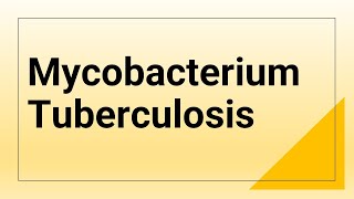 Mycobacterium Tuberculosis, T.B., Tuberculosis, مرض السل , الدرن
