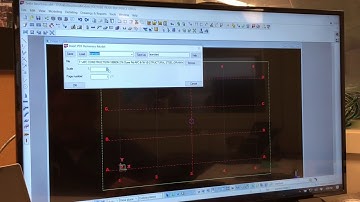 Inserting a PDF into Tekla Model